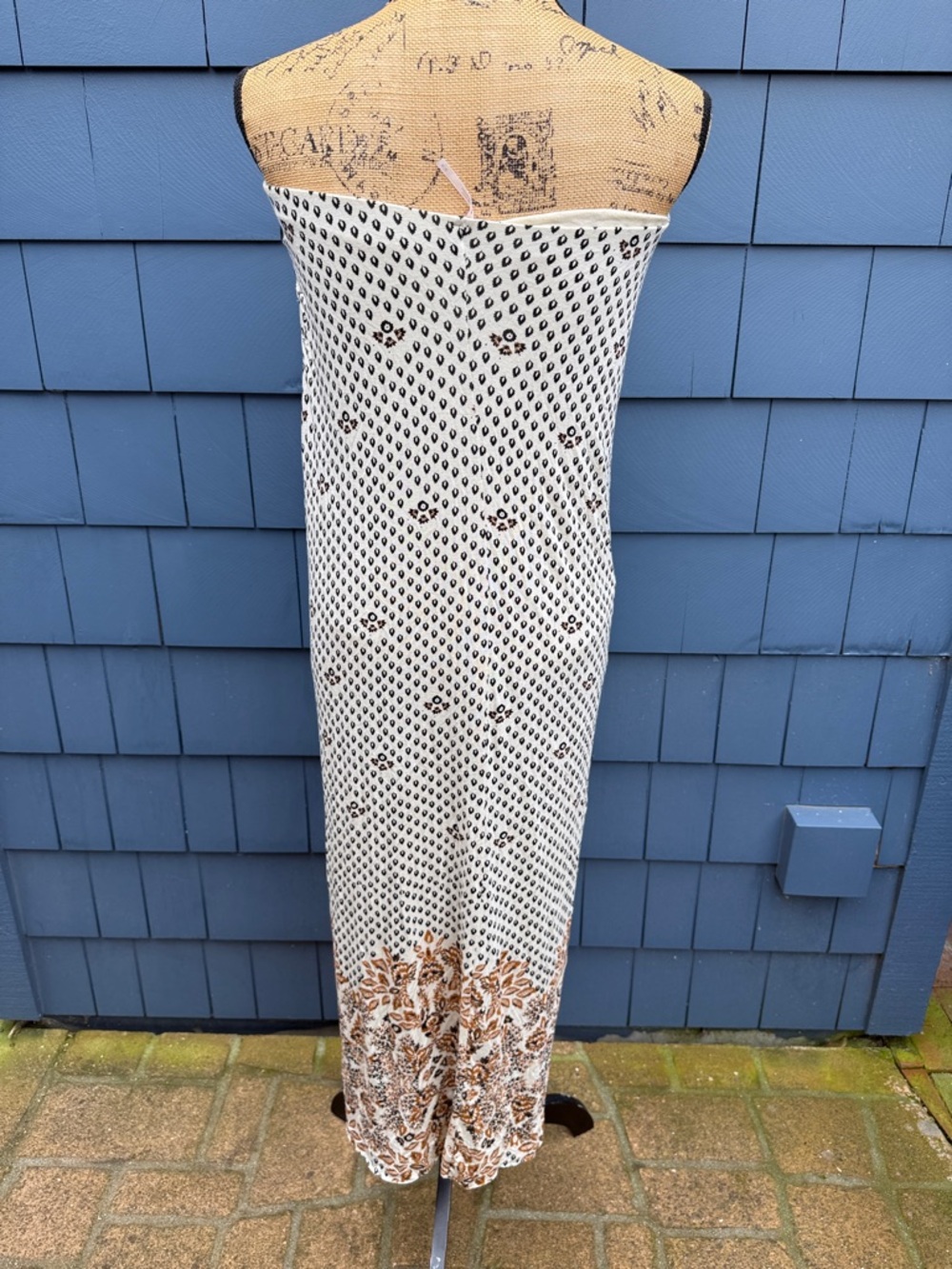 Free People Cream and Brown Maxi Skirt - Picture 5 of 10